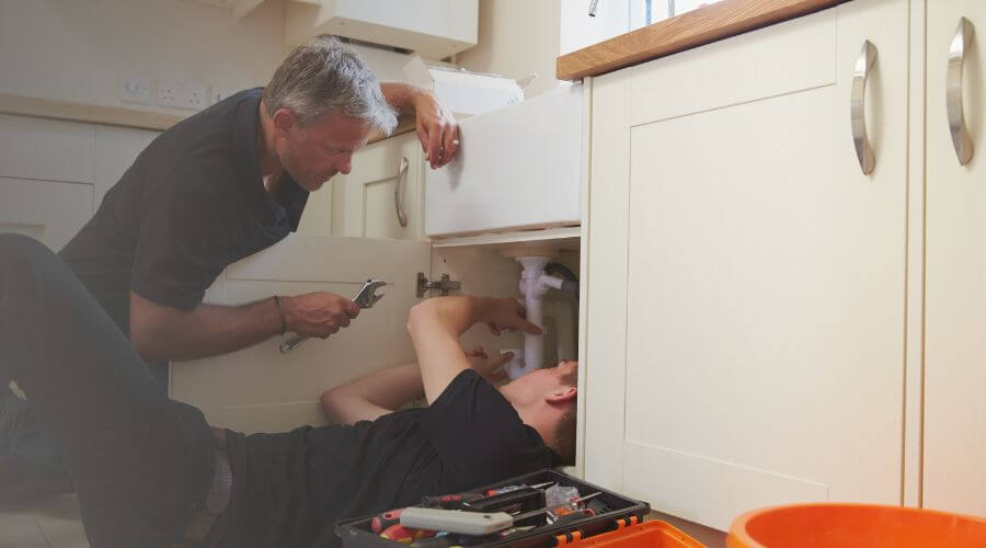 Professional burst pipe repair services in Mikana, WI